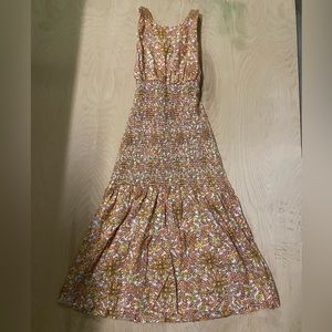 J crew stretchy flower dress